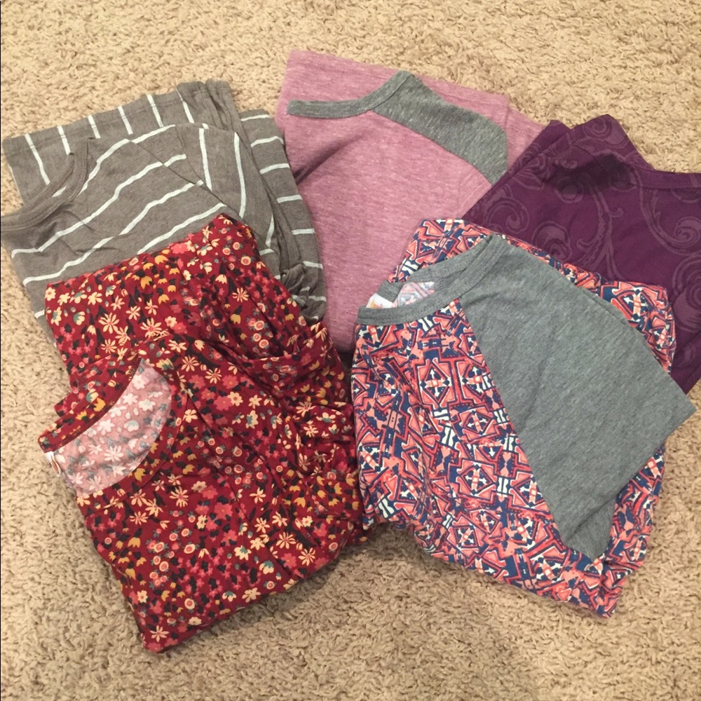 Lularoe Julia Dress Bundle of 4 size medium